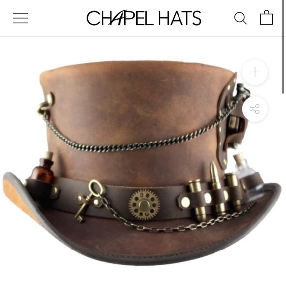 Time Port Steam Punk Hat by Chapel Hats - Picture 1 of 7